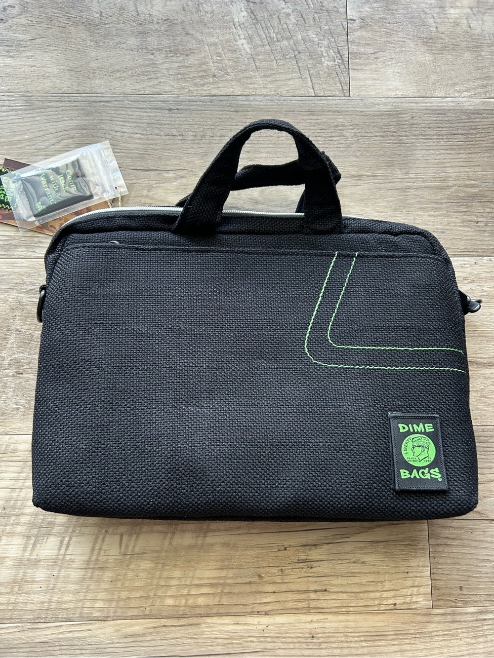 NEW Dime Bags Side Hustler messenger bag Black